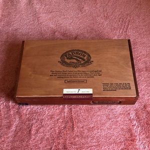 Padron wooden cigar box.